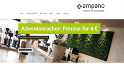 Desktop Screenshot of ampano.de