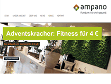 Tablet Screenshot of ampano.de